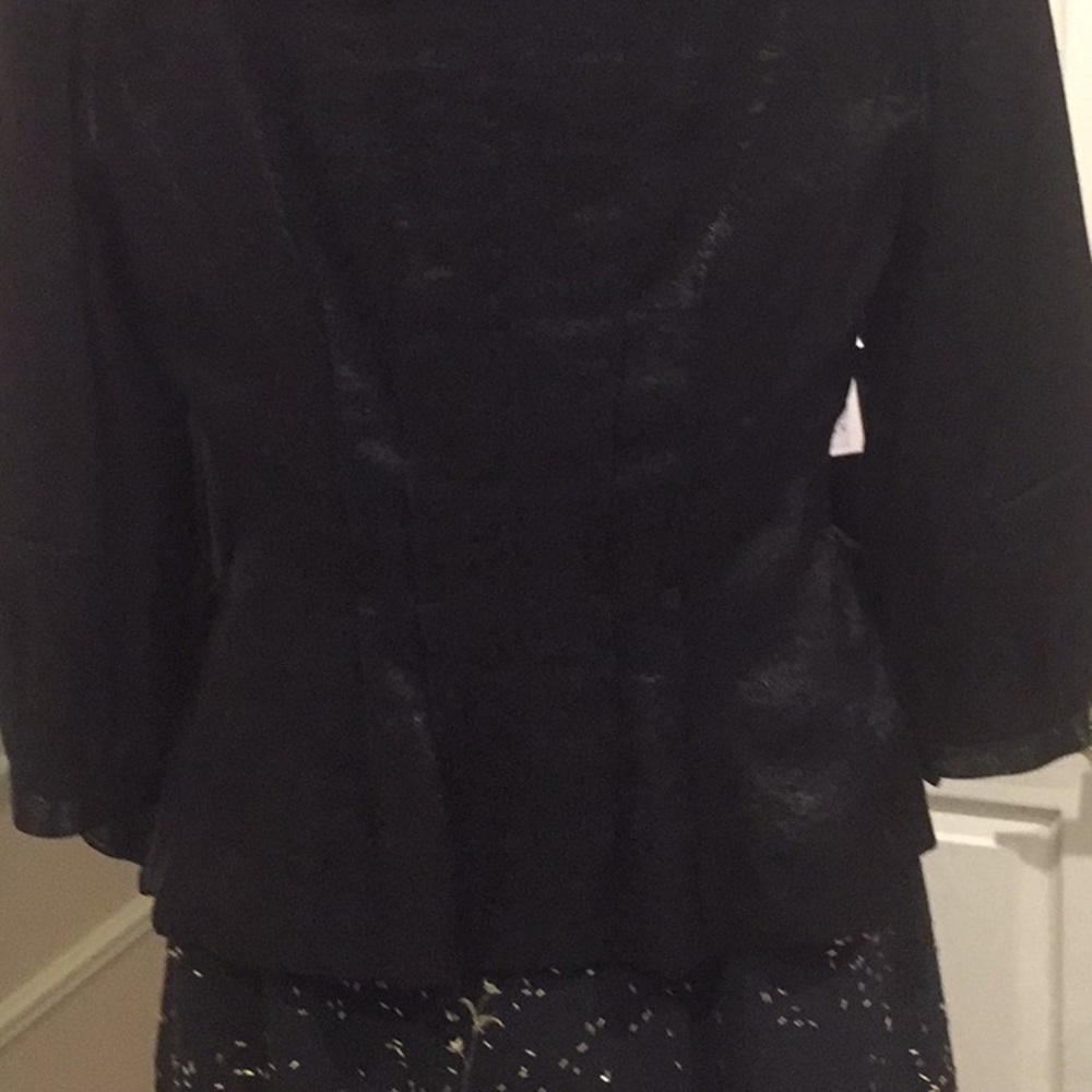 NWOT Black evening jacket NWOT - Picture 4 of 4